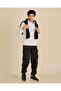 Senior Boys Ivory Urban Area Half Zip Oversized Sweatshirt - 2