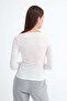 Lace Collared Modal Blouse P06099 - 6