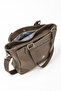 Women's Mink Large Volume Multi-Compartment Soft Leather Zippered Lined Adjustable Strap Shoulder and Crossbody Bag - 5