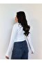 Kayık Yaka Waist Gathered Blouse - 5