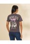 Woman Charcoal Graphic T-Shirt