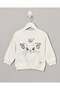 Infant Girls White Marie Cat Active Jogging Suit - 2
