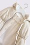 Baby Girl Beige Vest and Pants Cotton 3-Piece Set - 3