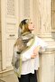 Allure Abstract Brush Pattern Tensel Shawl - 4