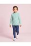 Girls Mint And Pink High Neck T Shirts 2 Piece Set - 4