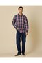 Men Assorted Checkered Fine Finish Shirt with 1 Pocket - 5