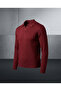 Men's shirt collar line patterned knitwear - 3