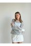 Transparent Boat Neck Blouse - 2