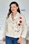 Embroidered Gabardine Jacket 7K007 - 2