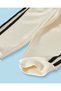 Infant Boys Cream Collared Jogsuit - 4
