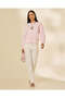 Women Pink Embroidered Sweatshirt - 5