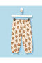 Infant Girls Beige collared active jogging suit - 3