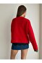 V-Neck Lace Detachable Knit Sweater - 7