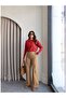 Palazzo Trousers with Cargo Pockets - 2