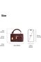 Women's Cleo Box Shape Top Handle Bag - 7