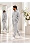Men's 3 Thread Premium Quality Inner Ribbed Tracksuit Set - 2