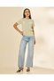 Women Mint Printed T-Shirt - 2