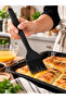 Silicone Egg Brush 25 cm – Kitchen Brush for Pastry, Poğaça, Dough Work, Greasing and Sauce Application, Black - 2