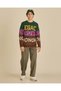 Senior Boys Multicolour Slogan Knitted Pullover - 2