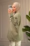 6259 - Comfortable, Casual Women's 2-Thread Embroidered Long Sweatshirt - 6