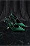 Loinya Women's High Heeled Shoes with Ankle Strap Satin - 3