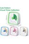 Kitchen Timer, Visual Timer with Night Light, 60-Minute Countdown Timer for Kids and Adults, Silent - 6