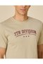 Men Beige Printed T-Shirt - 4