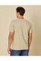Men Beige Printed T-Shirt - 3