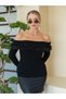 Madonna Collar Fur Detailed Knitwear Sweater - 4