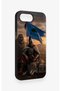 iPhone 16E Compatible Kıpçak Military Patterned Silicone Case - 2