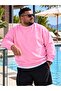 3 Yarn Combed Cotton Plus Size Unisex Sweatshirt Me5