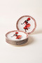 Zuri 6 Piece Cake Plate Set - 6
