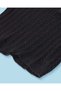 Infant Girls Black Cable Knit Pullover - 3