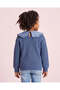 Girl Navy Cable Knit Pullover - 4