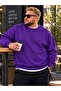 3 Yarn Combed Cotton Plus Size Unisex Sweatshirt Me6