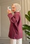 6259 - Comfortable, Casual Women's 2-Thread Embroidered Long Sweatshirt - 3