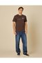 Men Maroon Printed T-Shirt - 2