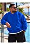 3 Yarn Combed Cotton Plus Size Unisex Sweatshirt Me5