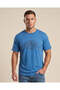 Men Blue Graphic Print T-Shirt