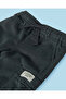 Infant Boys Charcoal Cargo Knit Denim Joggers - 2