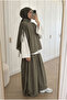 Women's Nubuck Textured Zippered Vest Tunic Balloon Pants Triple Set