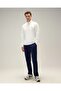 5Wm4546-Nv Men's Sweatpants Navy Blue - 3