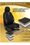 Star Black White Series Full Set Auto Seat Cover Compatible with Toyota Echo - 3