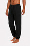 Outlands Black Basic Men's Sweatpants with Elastic Cuffs