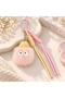 Puffy Pink-Cream Bereli Pompom Bag Charm