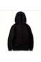 Men's R Print Design Trendy Oversize Hooded Sweatshirt Relaxed Fit Casual Sports - 2