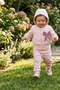 Three Strap Pants 2-Piece Set (Bella Bow) Pink - 4