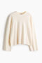 Oversize İnce Triko Kazak - 4