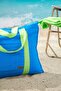 Neon Stripe Beach Bag - 2