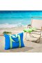 Neon Stripe Beach Bag - 3